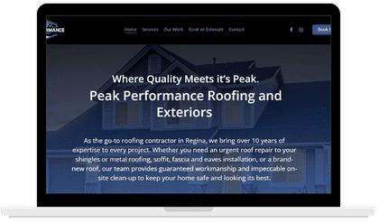 Peak performance roofing and exteriors in Regina SK for quality home upgrades.